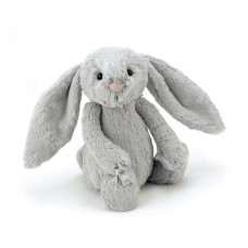 Jellycat 害羞银色邦尼兔（中号：31厘米）